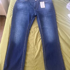 Paper Denim & Cloth Men's Deep Blue Straight Jeans